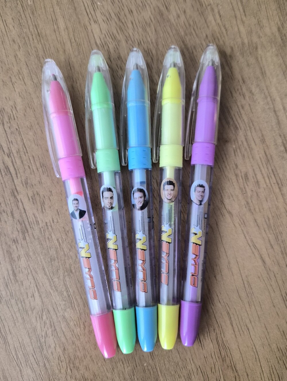 Vintage 2001 Zeeks *NSYNC Gel Pen Set